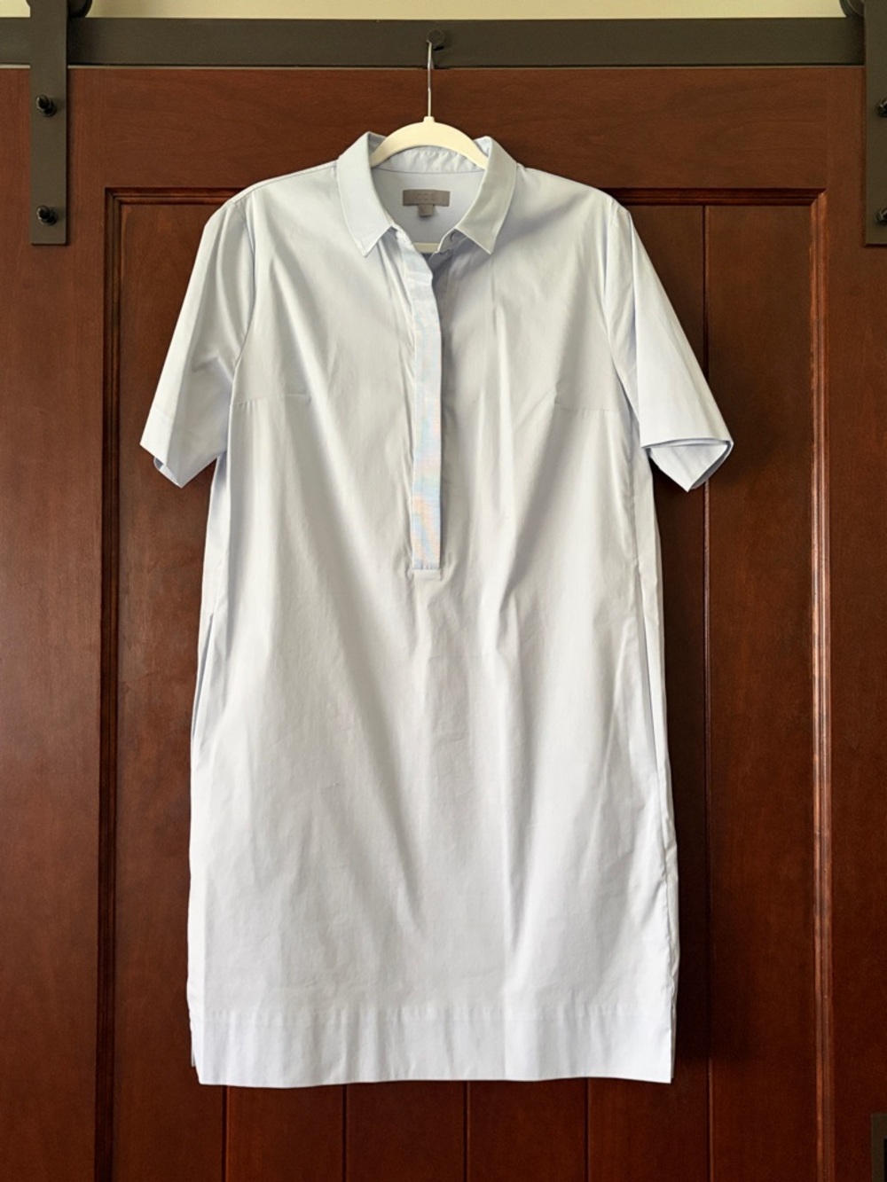 COS Sky Blue Shirt Dress Size 12